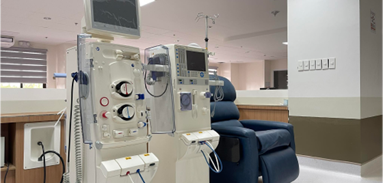 Operating rooms and recovery area